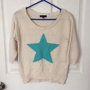 3/4 sleeve sweater top